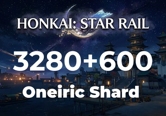 Honkai: Star Rail - 3280+600 Oneiric Shard Direct Top-Up - GLOBAL